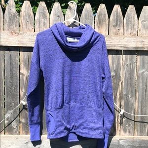 Athleta periwinkle long sleeve shirt